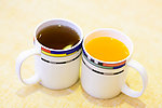 柠檬与红茶茶杯