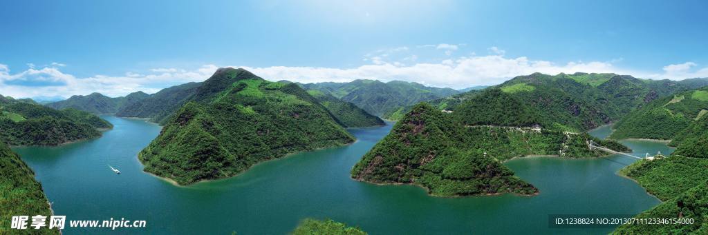 大峡谷 生态县 环山