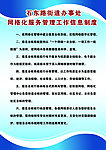 网格化服务管理海报