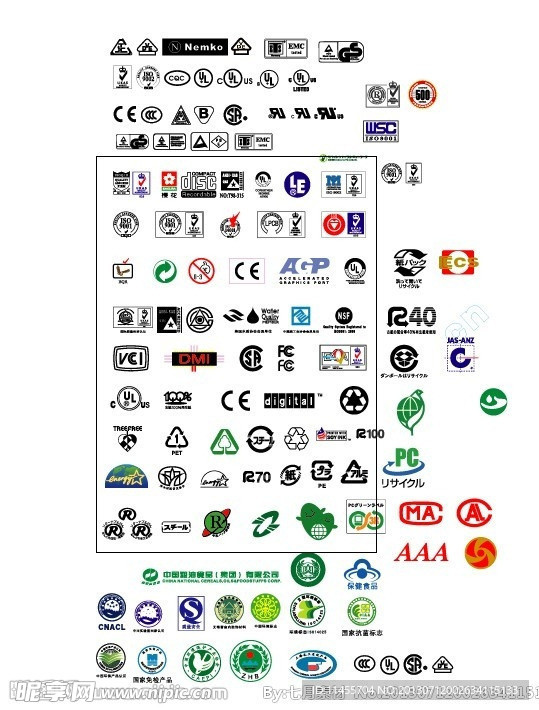国内外各类认证标志