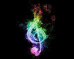 彩色 音符