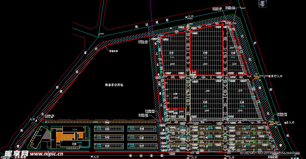 石材公司拨地测量成果