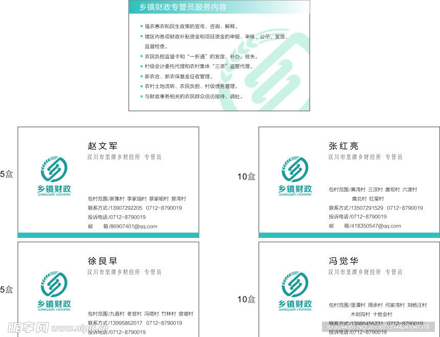 财经所名片