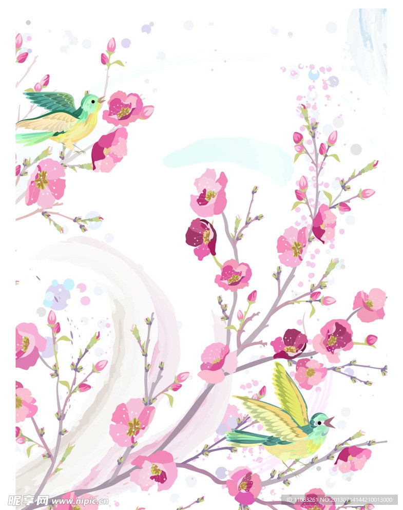 鸟语花香