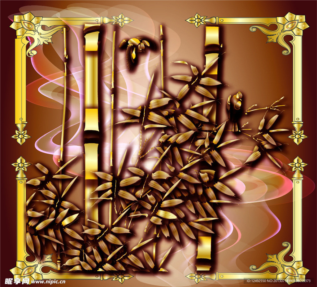 金色竹子