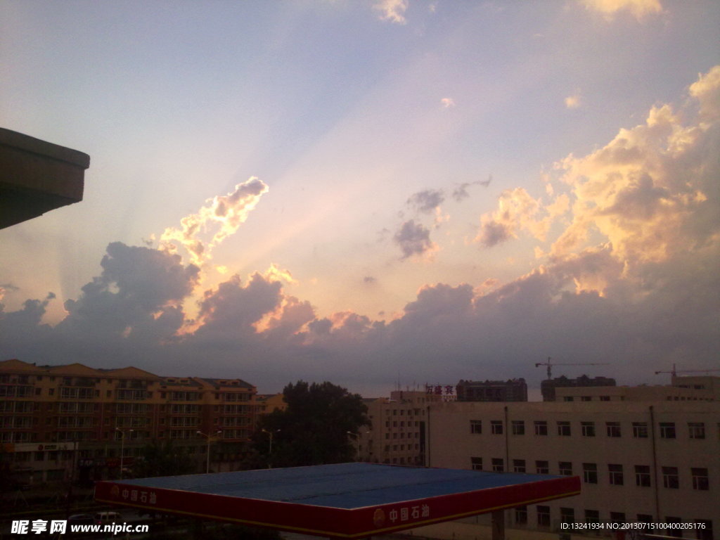 晴空 天晴 蓝天 白云 天空 摄影图__自然风景_自然景观_摄影图库_昵图网nipic.com