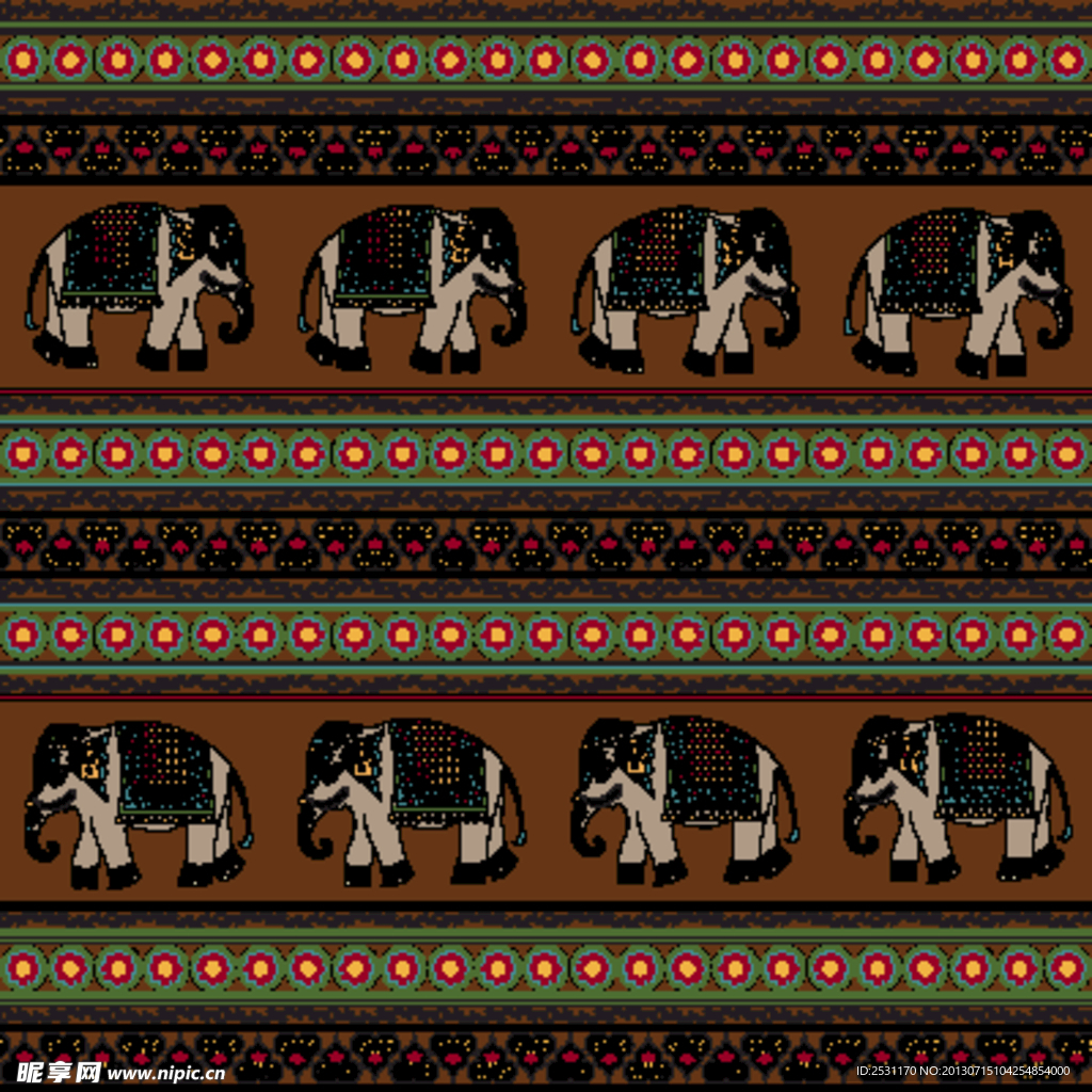古典花纹