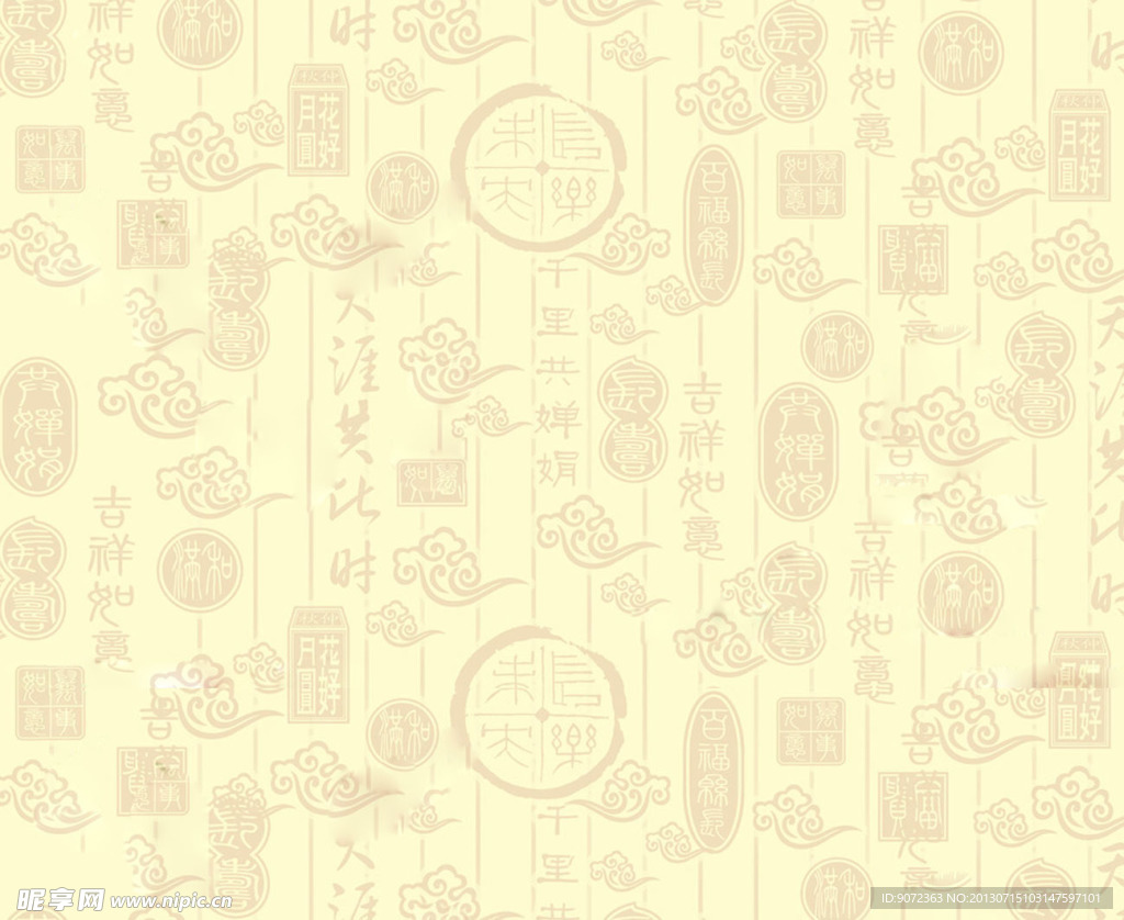 浅黄色复古背景图片