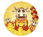 卡通牛