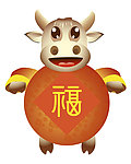 卡通牛