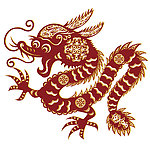 剪纸龙
