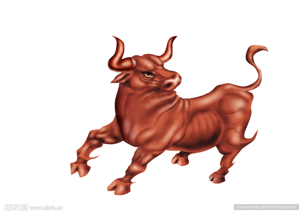 卡通牛