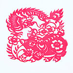 剪纸龙