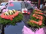 鲜花 花车