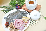 松茸菌水蛇炖水鱼