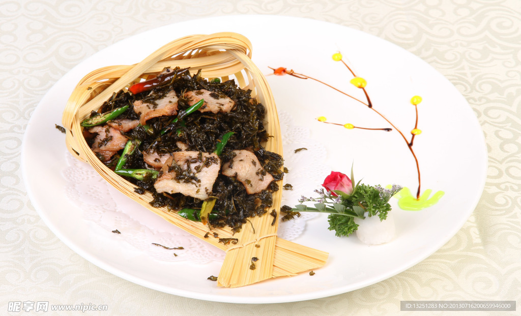 茶香松板肉