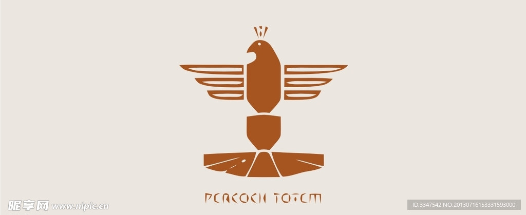 孔雀logo
