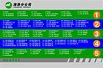 楼层索引台