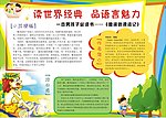 鲁滨逊漂流记手抄报