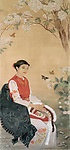 女孩 国画
