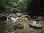 山谷水流