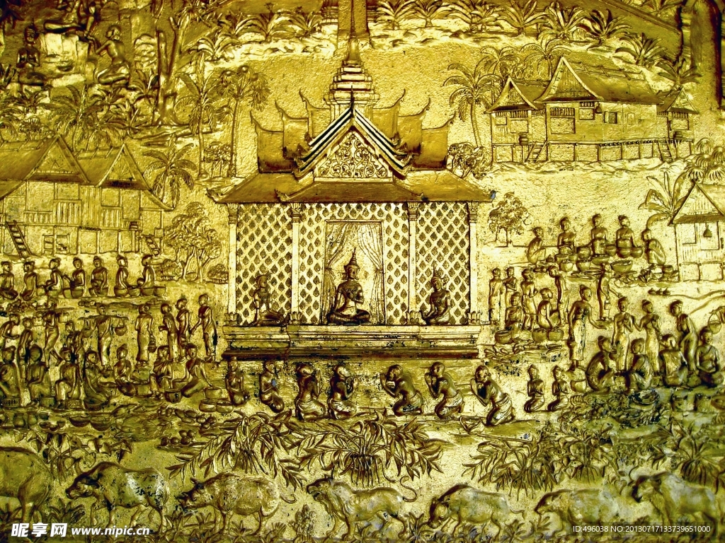人物壁画
