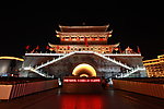 西安钟楼夜景