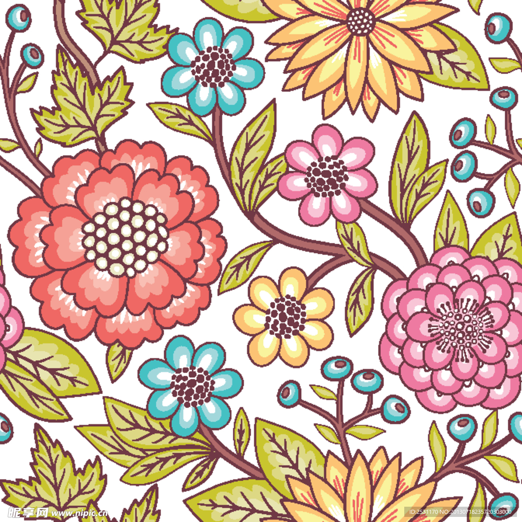 花卉花纹