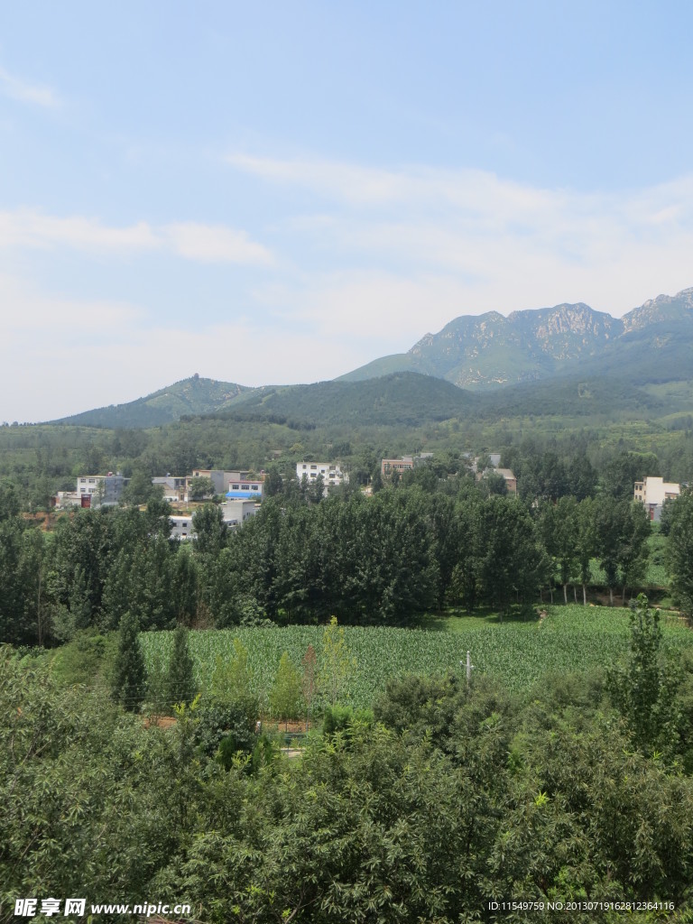 太室山乡村景色