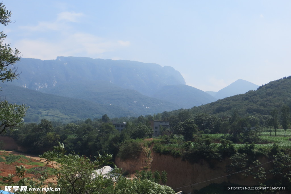 少室山北麓风光