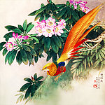 花鸟水墨画