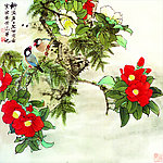 花鸟水墨画
