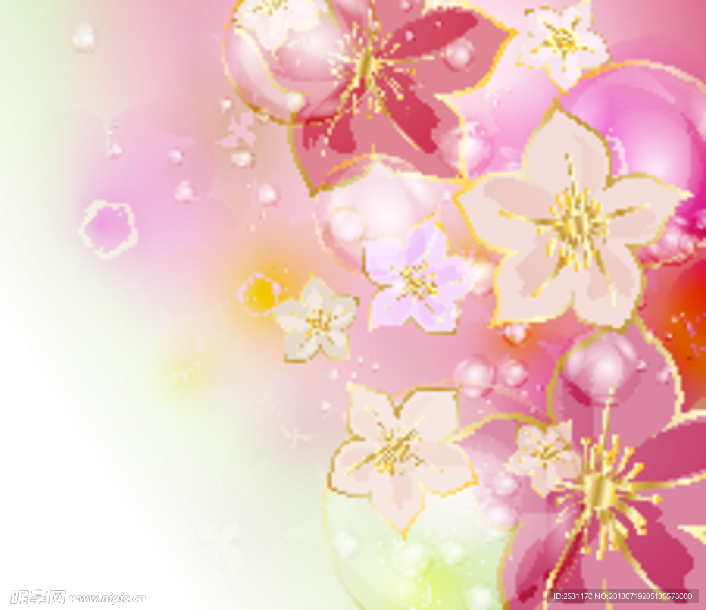 梦幻花卉