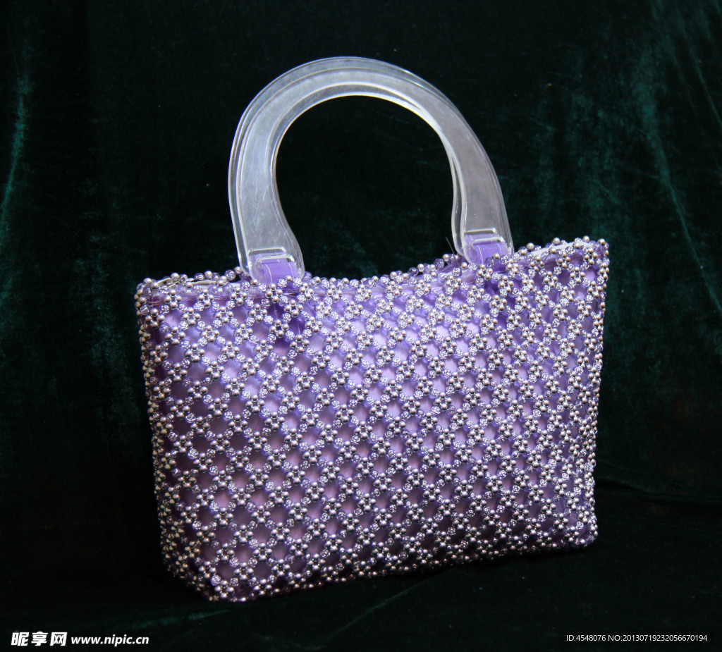 紫色网状包