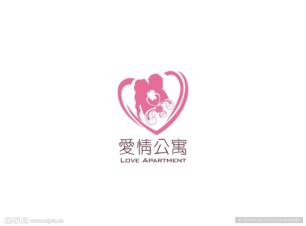 爱情公寓logo设计