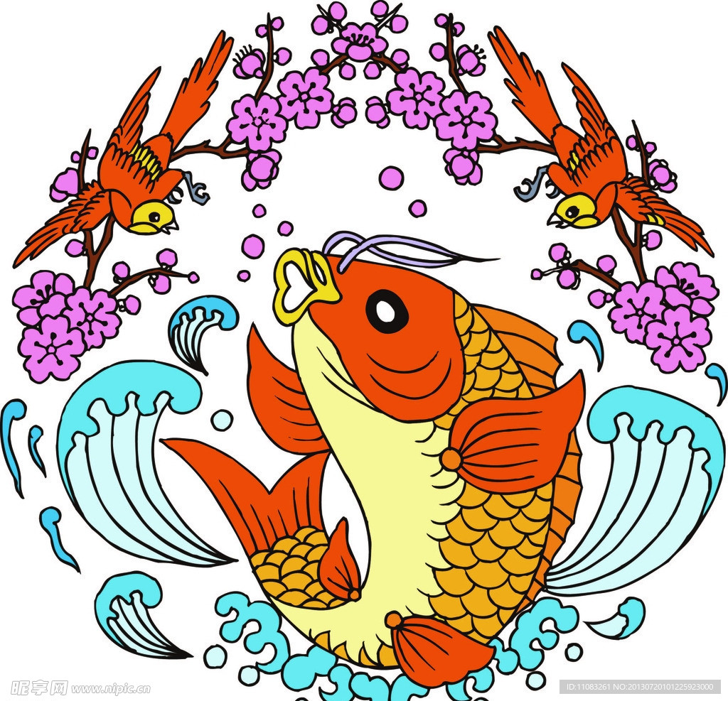 花鱼