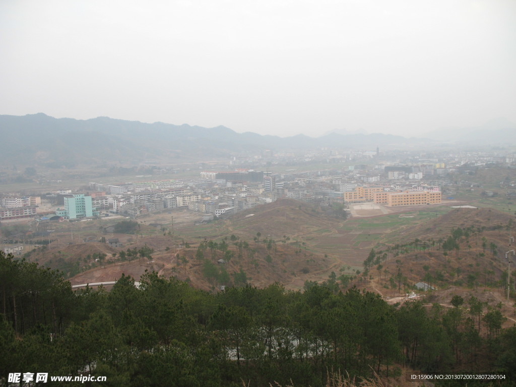 鸟瞰石城