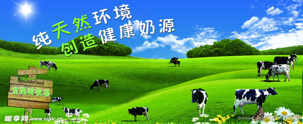 奶牛牧场