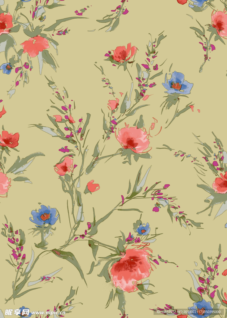 纺织品花纹