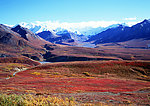 美丽的丘陵山峰风景
