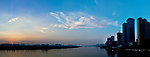 长沙橘子洲全景