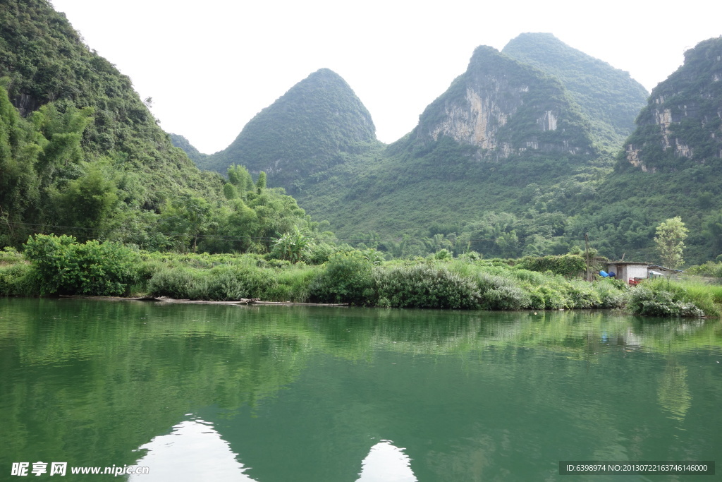 阳朔遇龙河