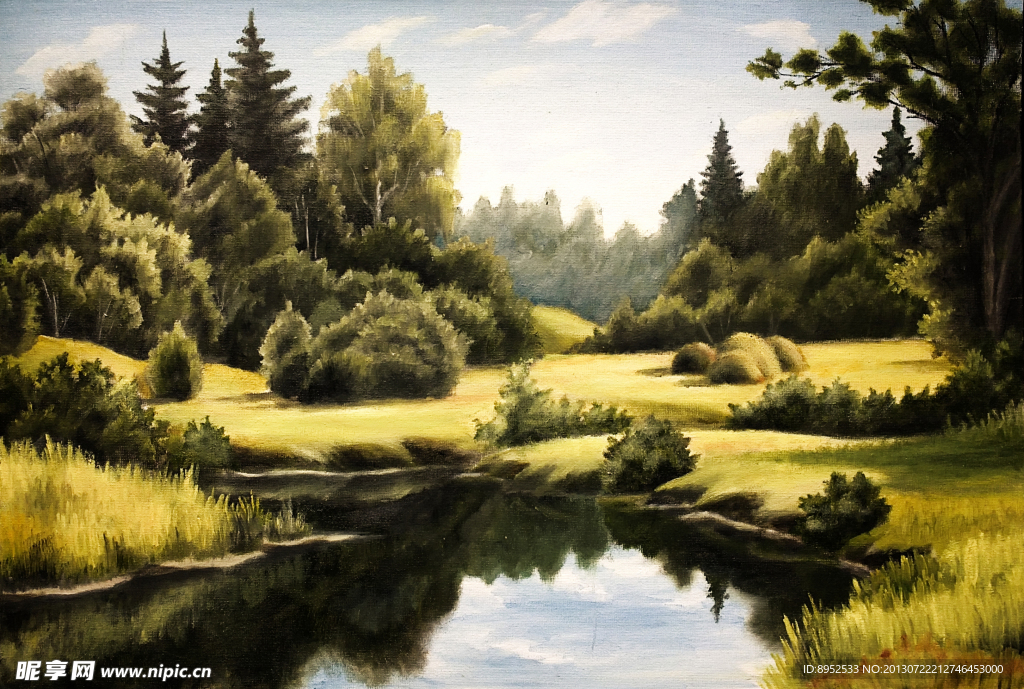 风景油画