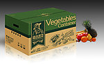 蔬菜包装箱（展开图）