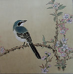 回眸 工笔画