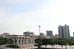广场天空