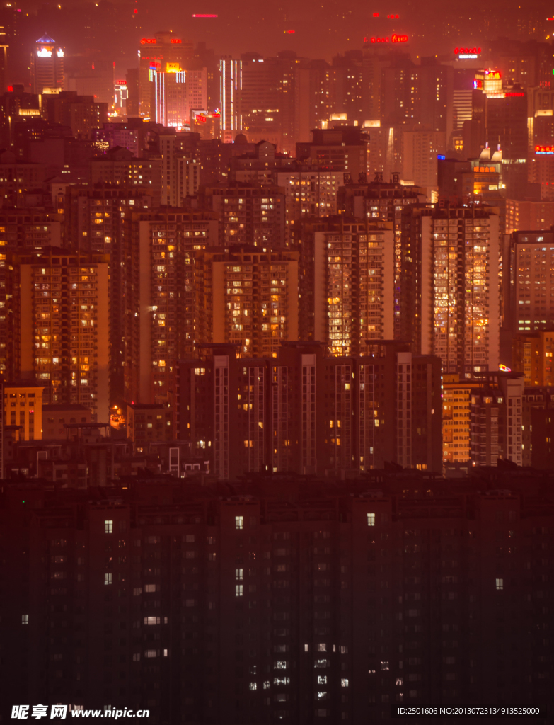 中国都市夜景