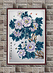 工笔牡丹