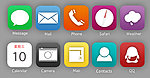 手机图标 iphone5图