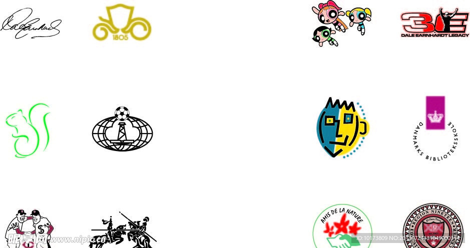经典ai标志logo